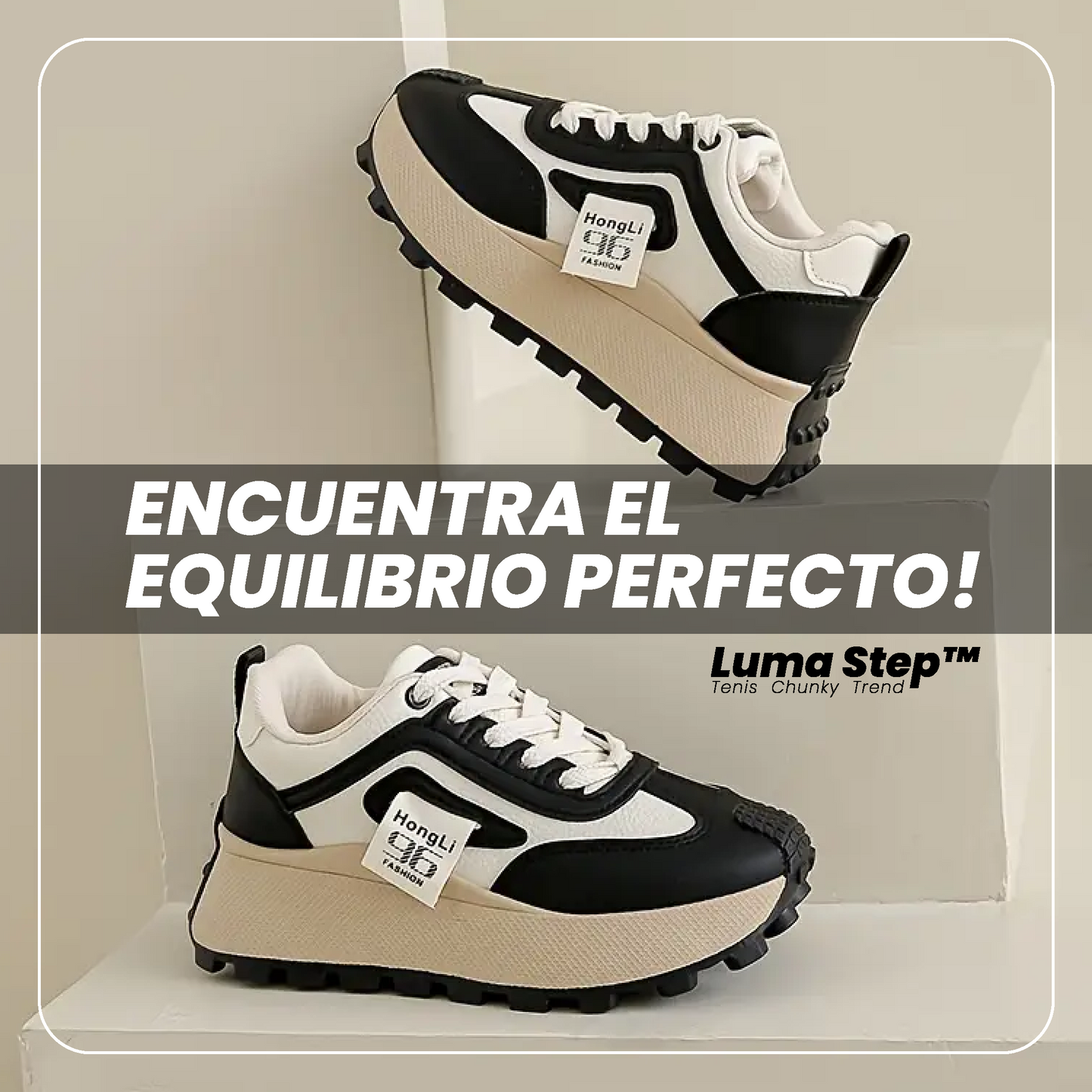 Luma Step™ Tenis Chunky Trend - Modernas y cómodas, hoy con envío gratis