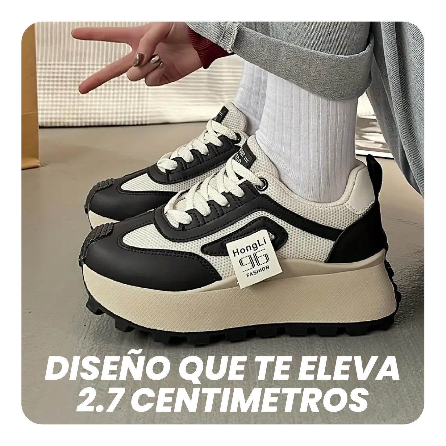 Luma Step™ Tenis Chunky Trend - Modernas y cómodas, hoy con envío gratis