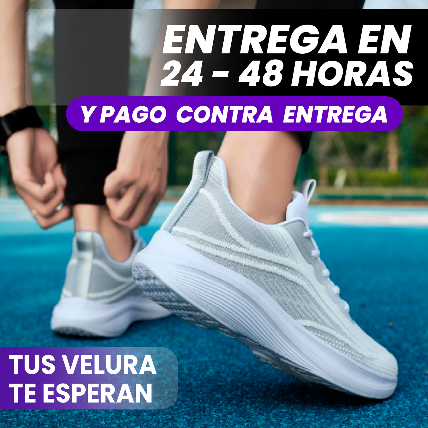 Tenis Velura™ - ¡Pide las tuyas con un descuento increíble solo por este mes!