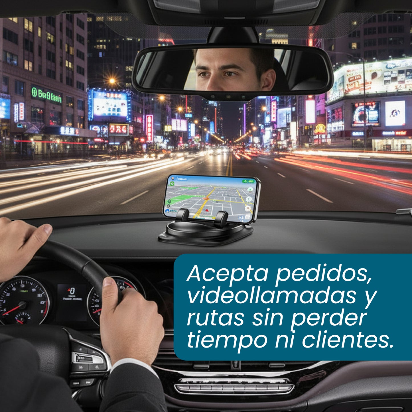 AutoSecure 360™ – ¡Mantén tus manos en el volante y tus ojos en la vía!