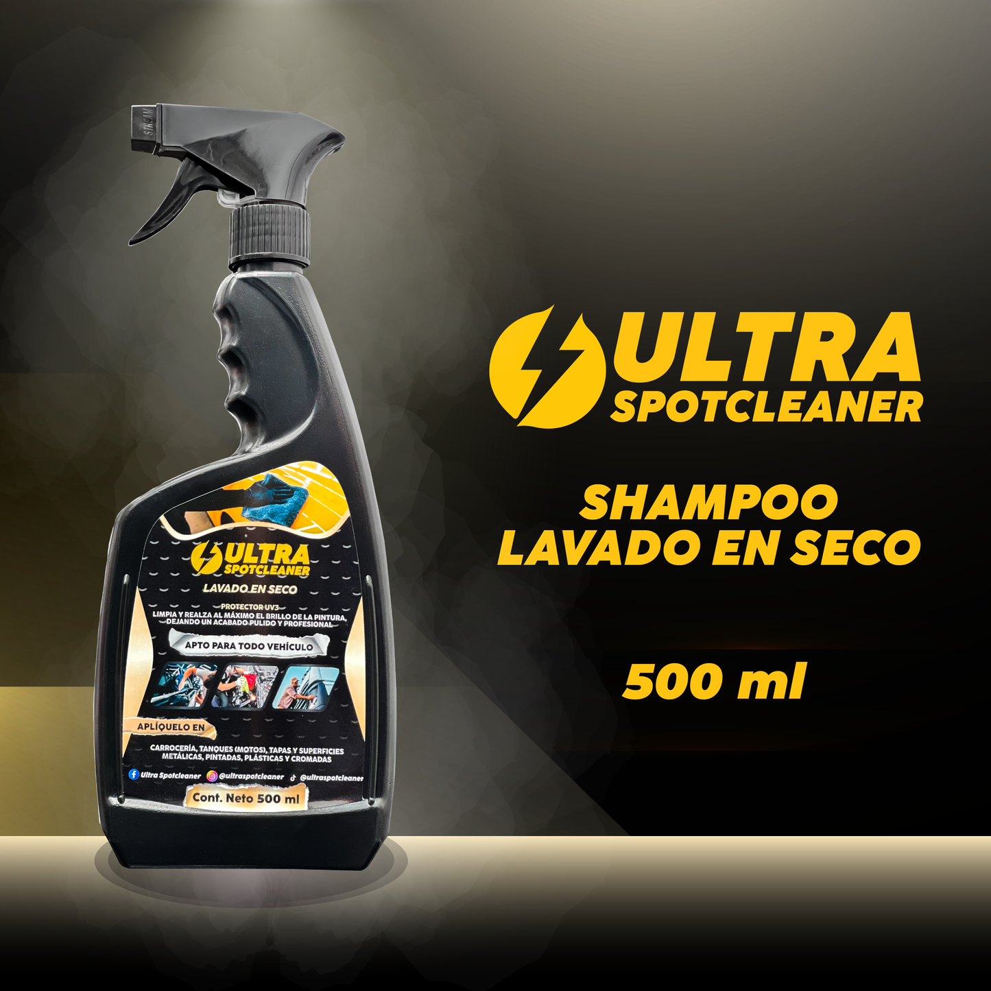 Lavado en Seco ULTRA SPOTCLEANER™- Brillo sin rayones y sin multas