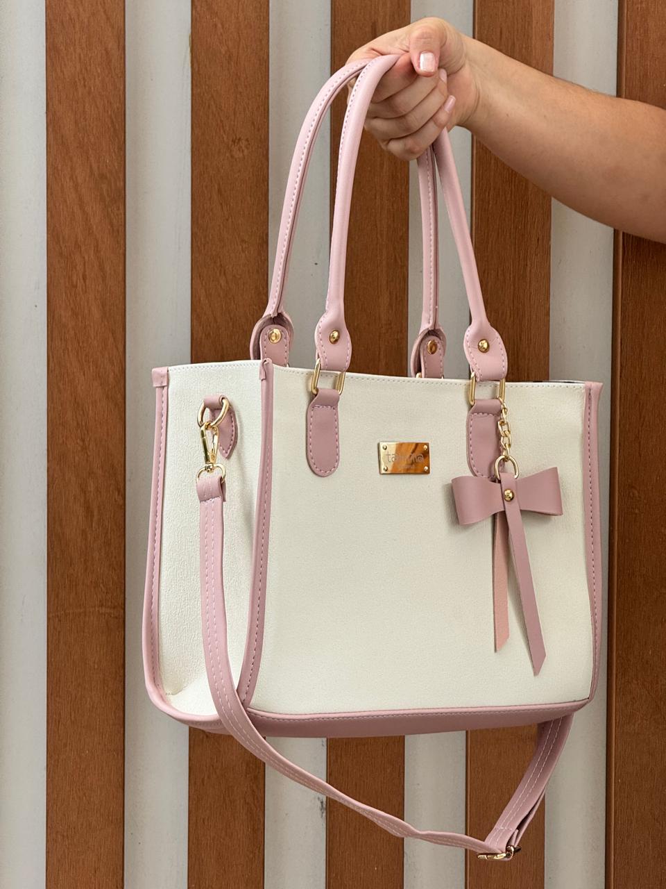 SweetCharm™ – Bolso Elegante con Detalle de Lazo