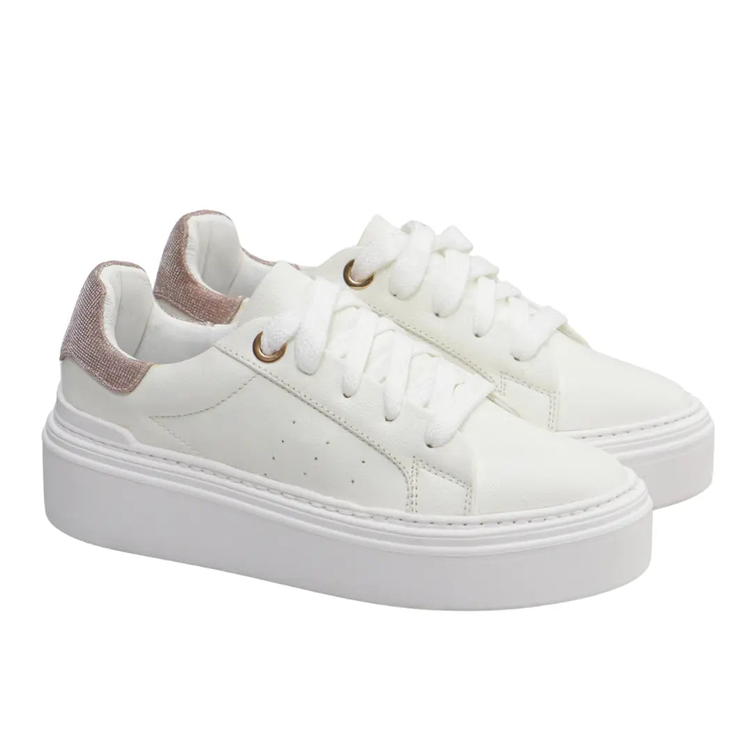 Tenis Deportivo Blancos – Camina con comodidad  mientras te ves impecable