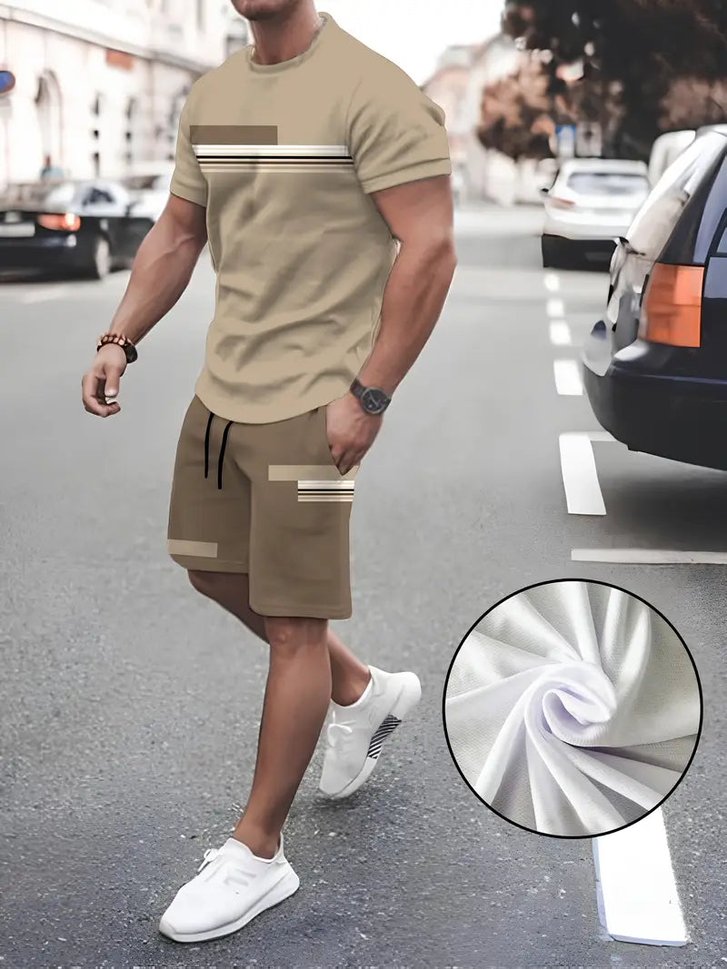 BreezeSet™ – Conjunto masculino casual para playa
