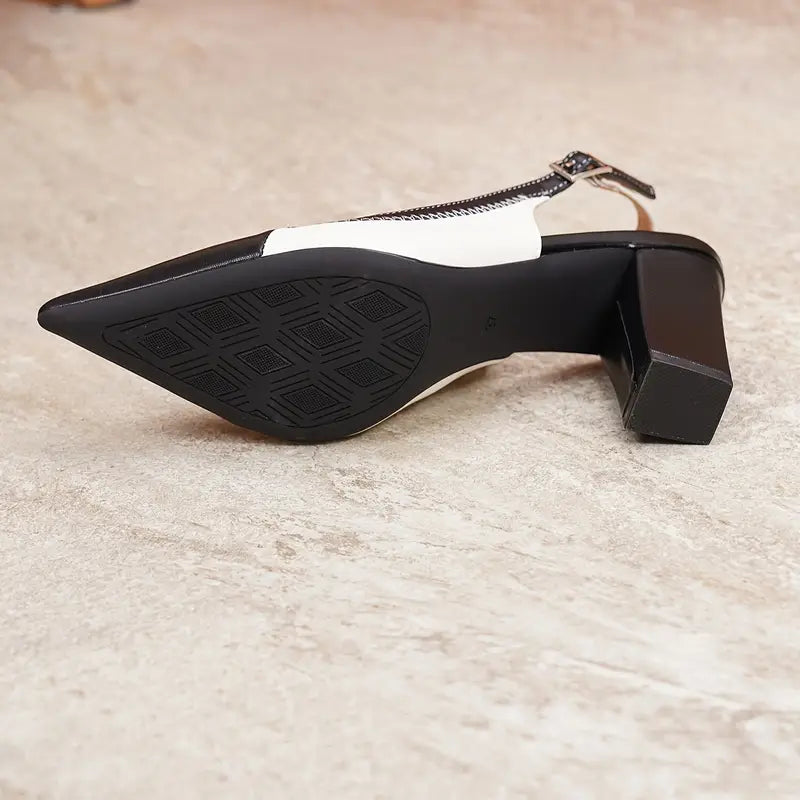 Monochic™ – Zapatos de tacón bicolor
