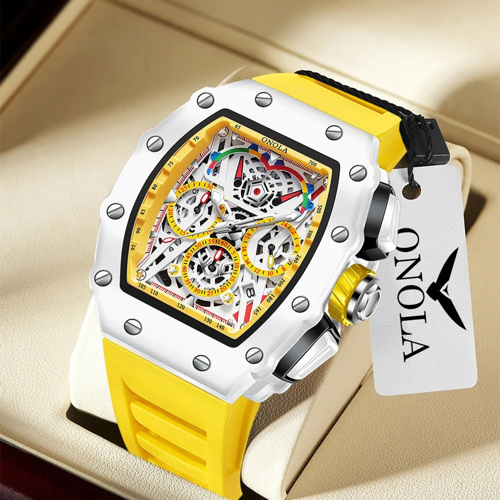 ONOLA FLOW™ – El reloj que te da presencia de estrella y respeto automático en cualquier lugar