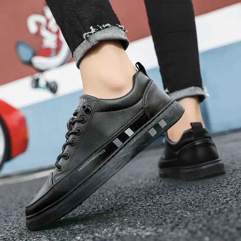 Shadow Street™ Leather Sneaker