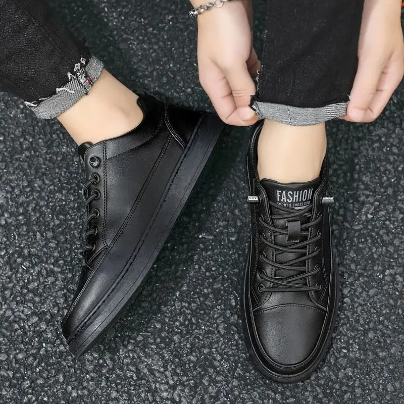 Shadow Street™ Leather Sneaker