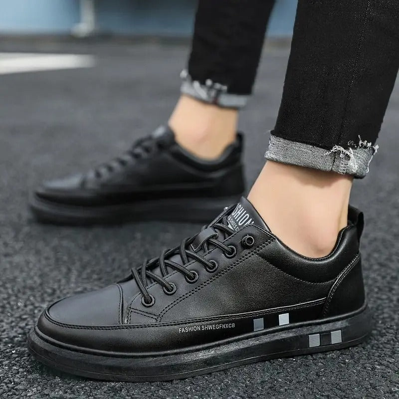Shadow Street™ Leather Sneaker