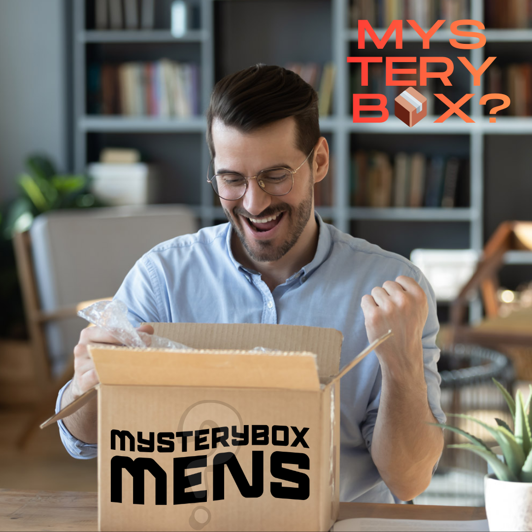 Caja Misteriosa™ – Productos premium que todo hombre necesita sin pagar precios inflados