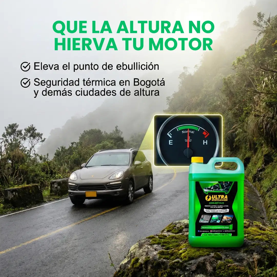 ULTRA SPOTCLEANER™ Refrigerante Anticorrosivo Plus Verde