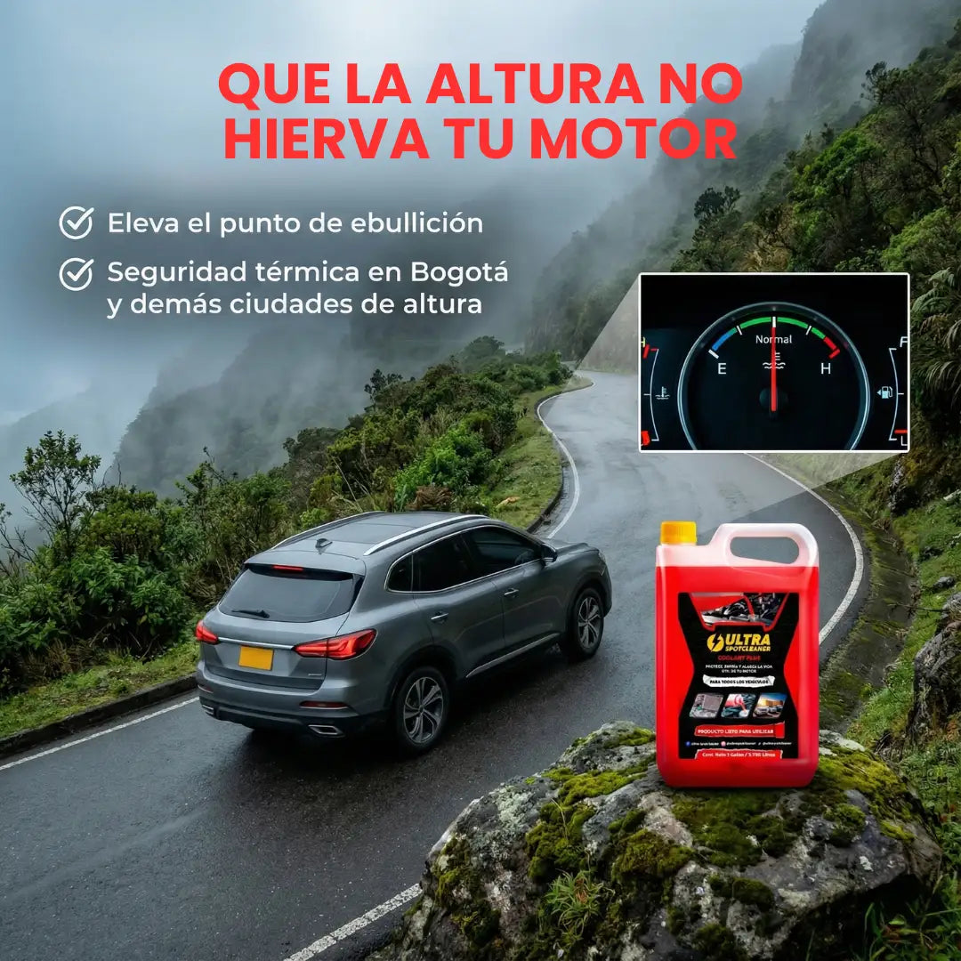 ULTRA SPOTCLEANER™ Refrigerante Anticorrosivo Plus Rojo