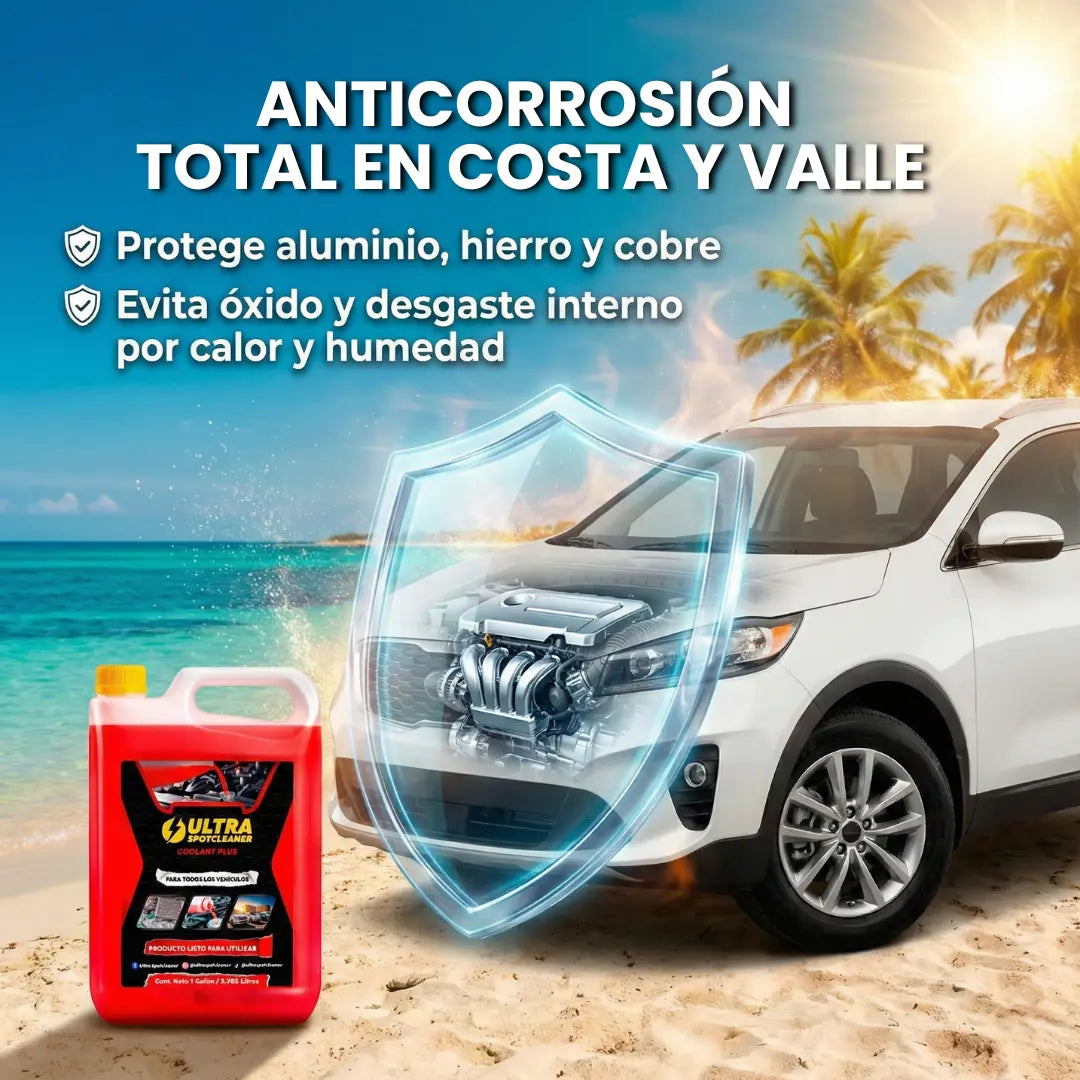 ULTRA SPOTCLEANER™ Refrigerante Anticorrosivo Plus Rojo