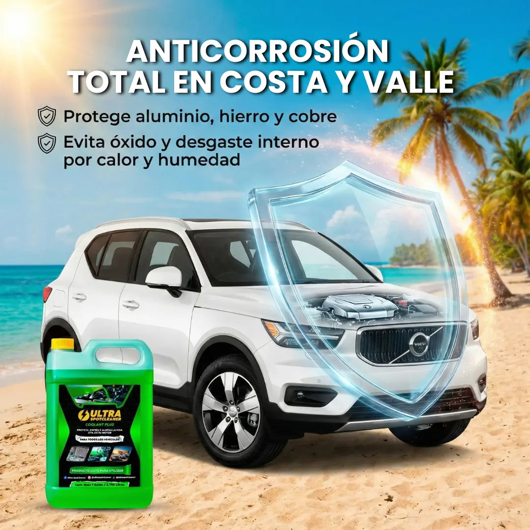 ULTRA SPOTCLEANER™ Refrigerante Anticorrosivo Plus Verde
