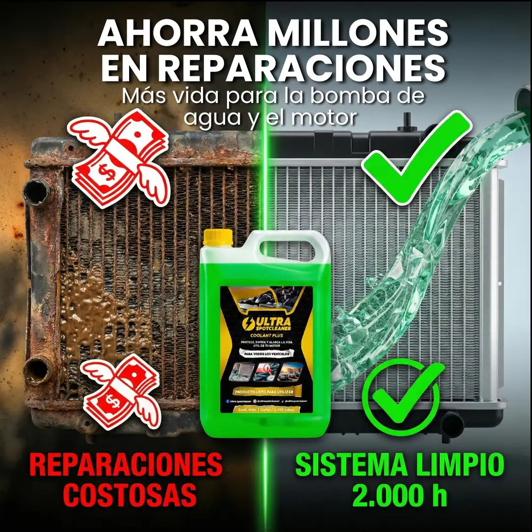 ULTRA SPOTCLEANER™ Refrigerante Anticorrosivo Plus Verde