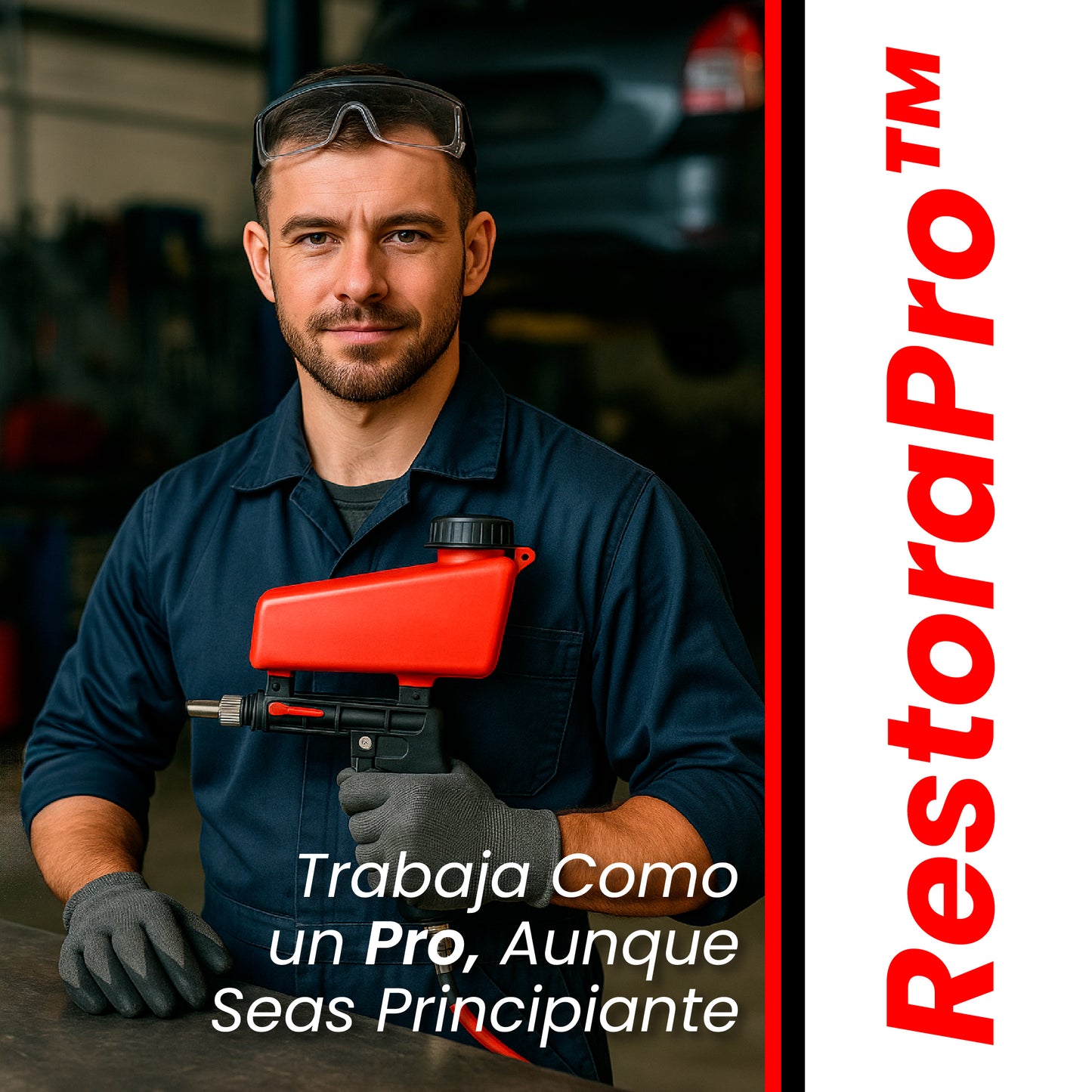 RestoraPro™ Restaurar superficies metálicas oxidadas en minutos.