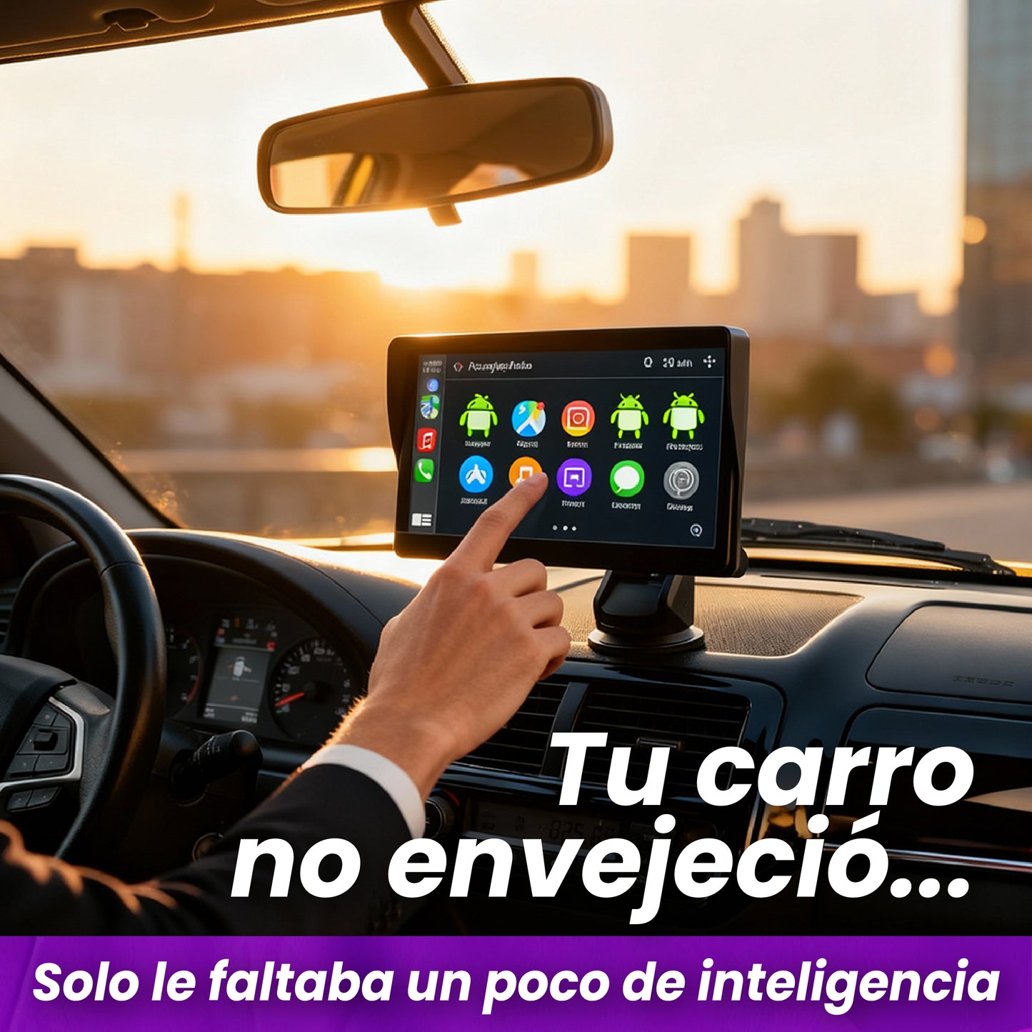 CarPro™ ¡Pantalla HD que eleva el valor y la comodidad!