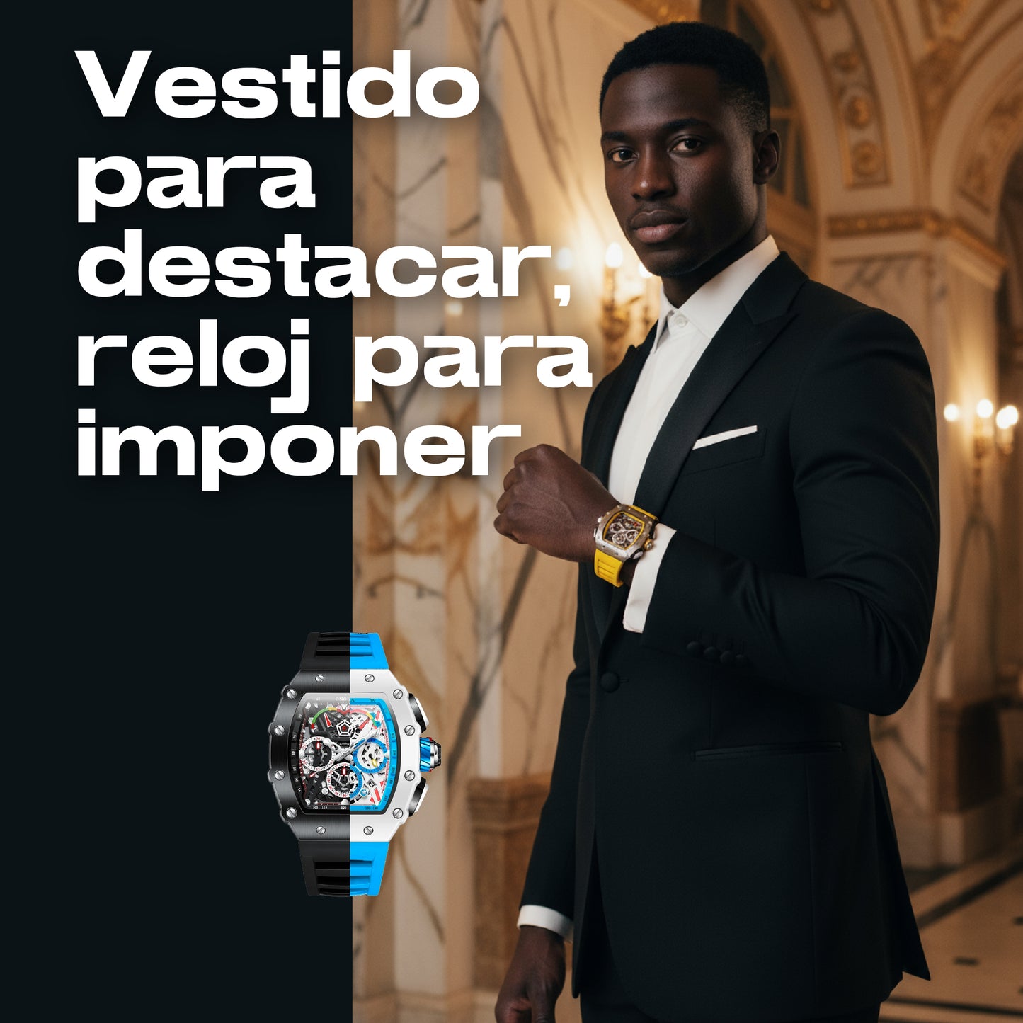 ONOLA FLOW™ – ¡Para hombres como tú que buscan funcionalidad y estilo!