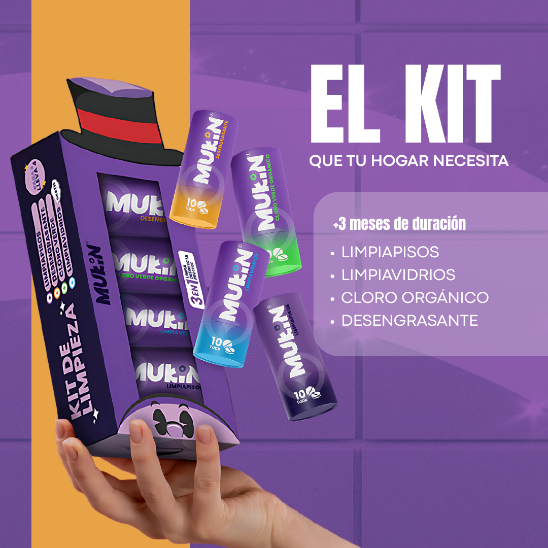 CLEAN FORCE™ – El kit que transforma tu hogar en 30 minutos sin tóxicos
