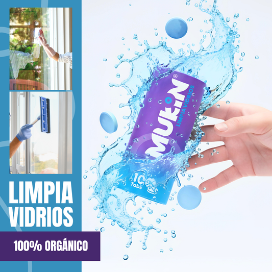 CrystalClean Organic™ – El limpia vidrios que elimina las rayas para siempre con tecnología molecular orgánica