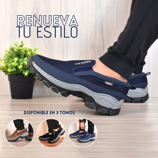 Grip-Confidence™ Titanium – Los mocasines antideslizantes que eliminan para siempre tu miedo a caminar bajo lluvia
