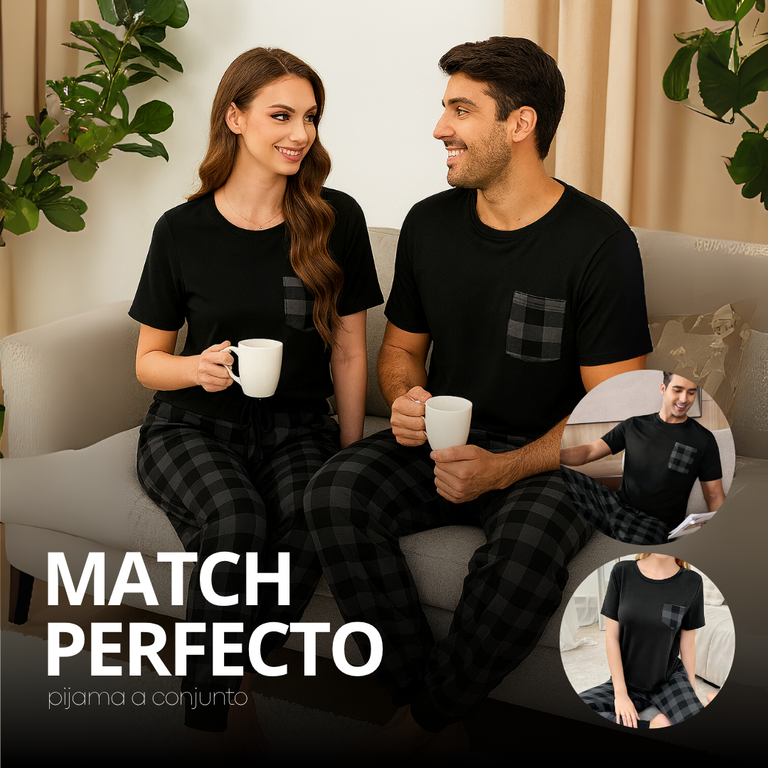 CozyPlaid™ – Set de pijamas a cuadros