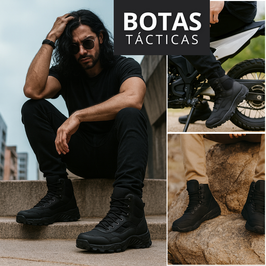 TerrainGuard™ – Botas tácticas todo terreno