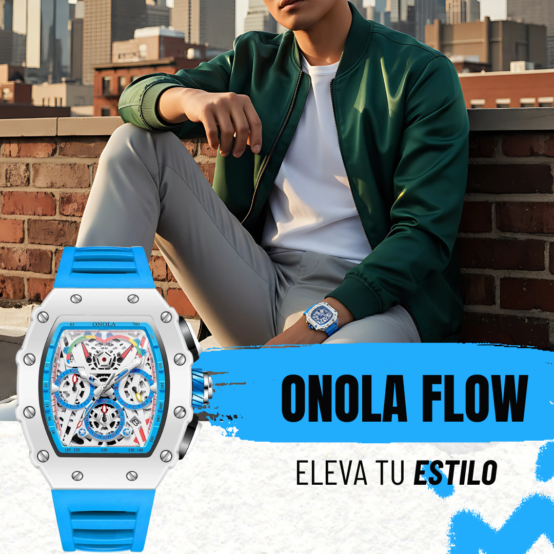 ONOLA FLOW™ – El reloj que te da presencia de estrella y respeto automático en cualquier lugar