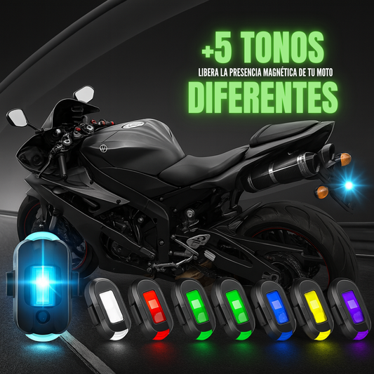 StrobeLed Dominator™ – El sistema de luces que convierte tu moto en el protagonista absoluto de cualquier lugar