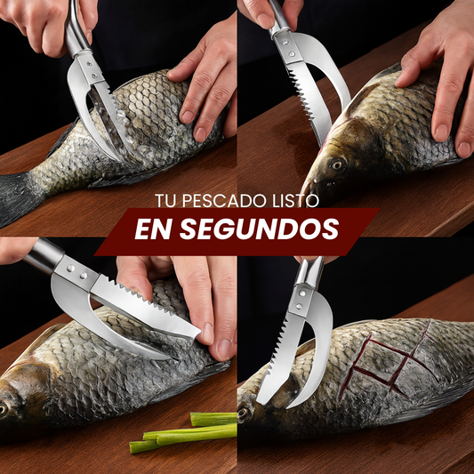 FILETE MASTER PRO™ - El cuchillo que convierte pescado fresco en filetes perfectos con solo 3 movimientos