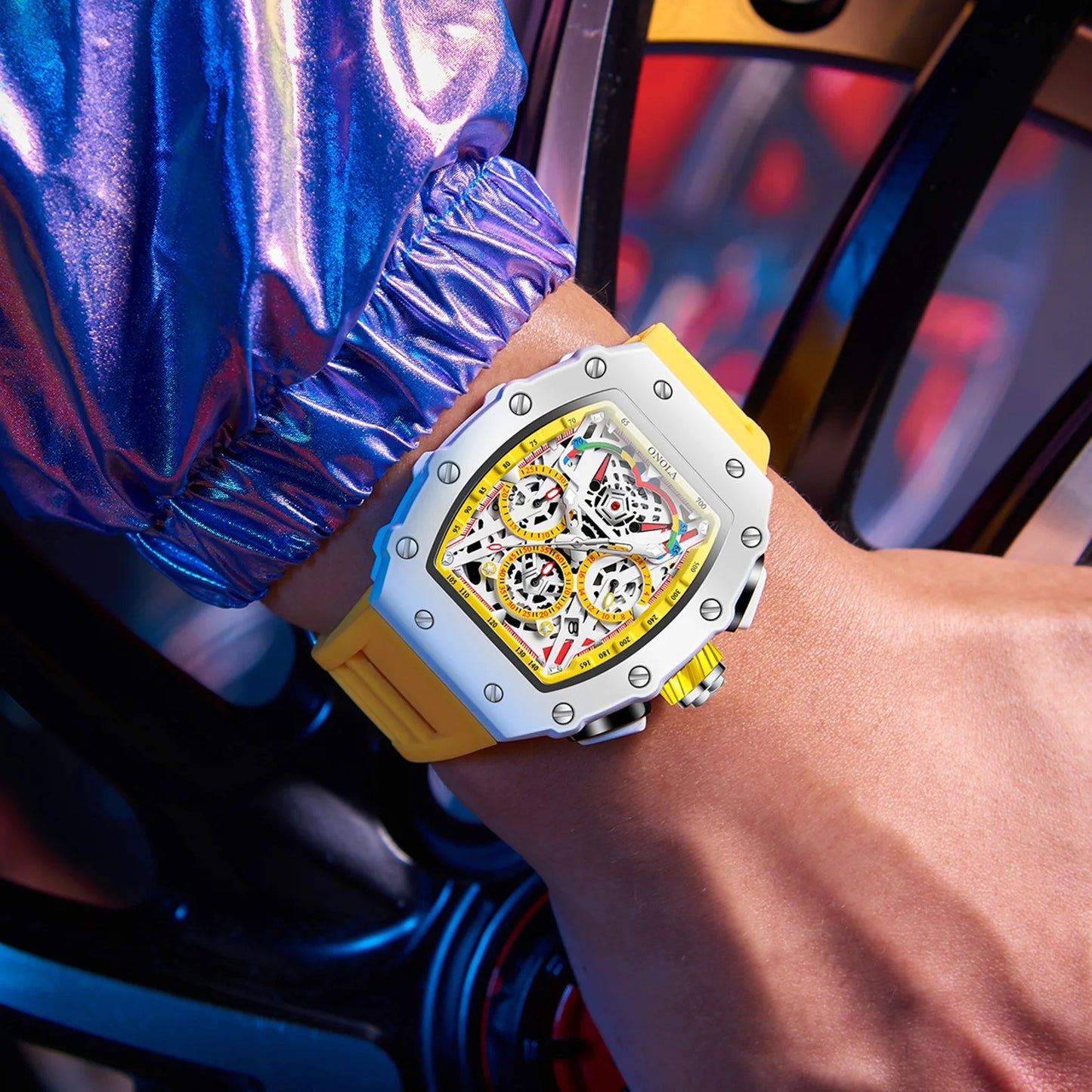 ONOLA FLOW™ – El reloj que te da presencia de estrella y respeto automático en cualquier lugar