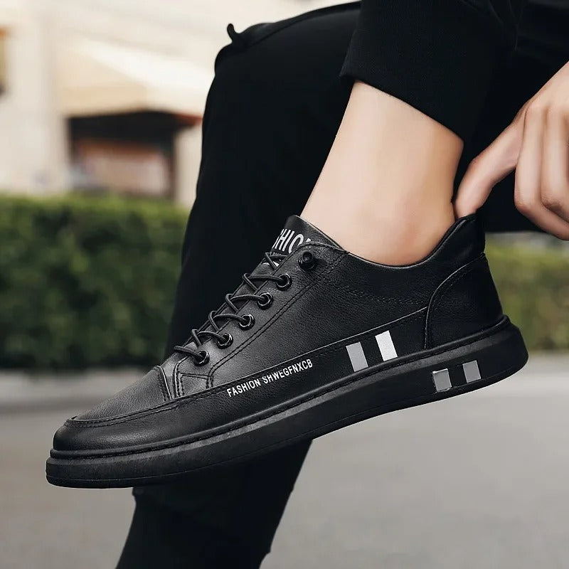 Shadow Street™ Leather Sneaker